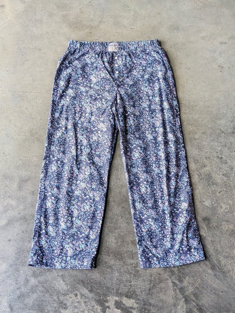 J. Crew Cotton Poplin Pajama Pant in Coventry Floral medium - Picture 2 of 7